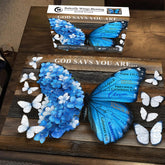 Schmetterlingsflügel segne Jigsaw Rätsel 1000 Stücke